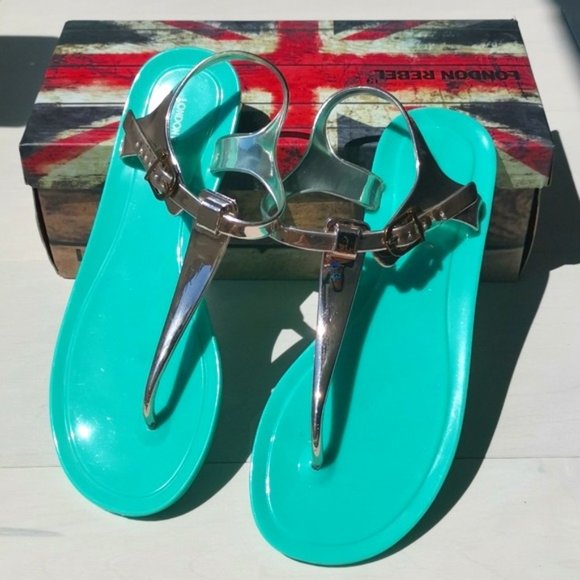 New thong sandals waterproof LONDON rebel - Picture 1 of 4